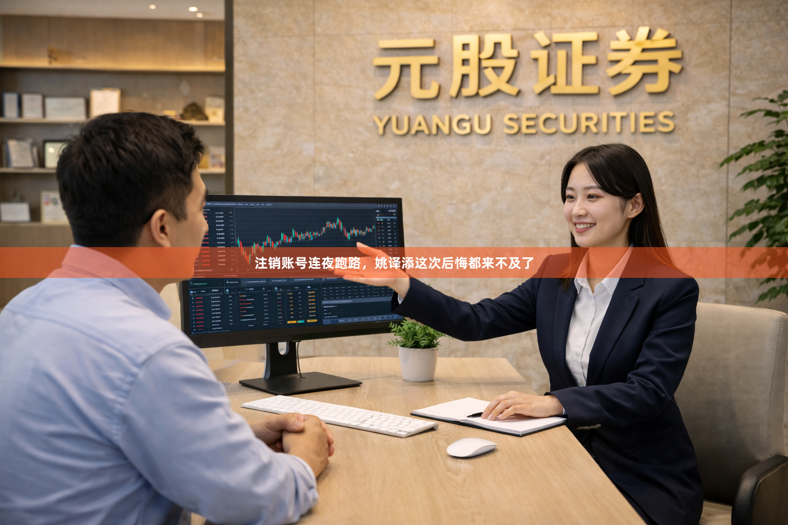 注销账号连夜跑路，姚译添这次后悔都来不及了